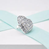 Winter Sparkling Heart Earring 925 Sterling Silver Studs
