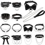 Punk Choker Collar Necklace Goth Rivets Choker