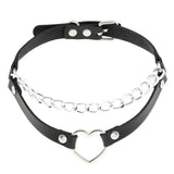 Punk Choker Collar Necklace Goth Rivets Choker