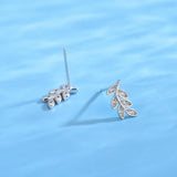 925 Silver Olive Branch Zircon Couple Gift