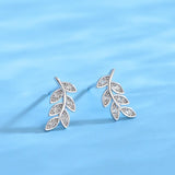 925 Silver Olive Branch Zircon Couple Gift