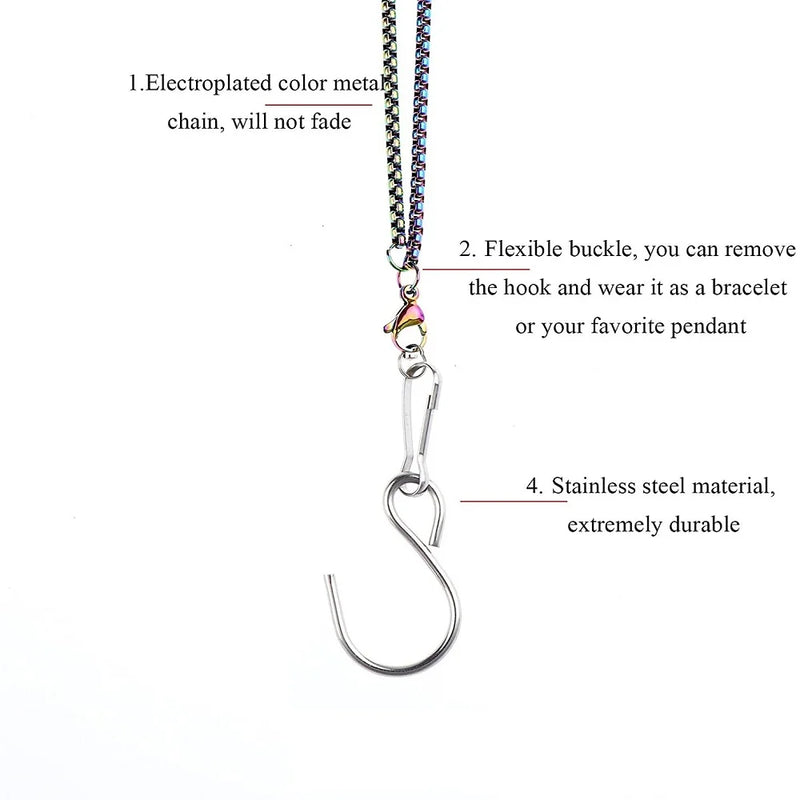 Women Auxiliary Tool for Dresses Clothes Back Helper Chain Extender