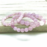 Women Bracelet Lavender Crystal Purple Jades 6mm 8mm 10mm