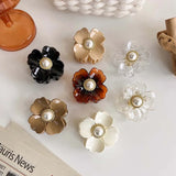 Coffee Acrylic Large Hair Claw Clip for Girls