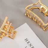 Heart Hollow Geometric Hair Claws Sweet Headband Hair Accessories