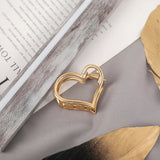 Heart Hollow Geometric Hair Claws Sweet Headband Hair Accessories