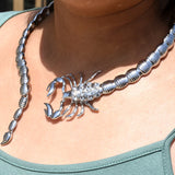 Women Scorpion Necklace Gothic Party Accessories