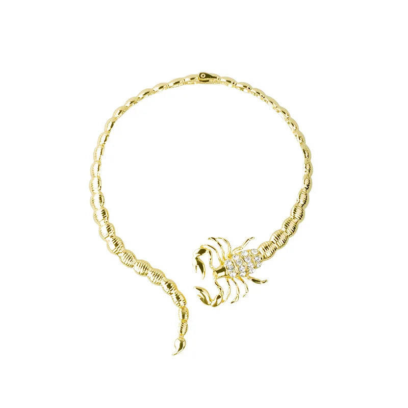 Women Scorpion Necklace Gothic Party Accessories