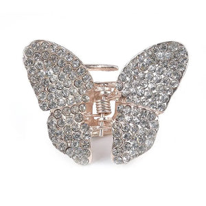 Rhinestone Butterfly Hair Claw Clips Crystal Hairpins Hair Accessories