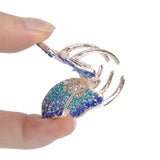 Rhinestone Butterfly Hair Claw Clips Crystal Hairpins Hair Accessories