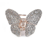 Rhinestone Butterfly Hair Claw Clips Crystal Hairpins Hair Accessories