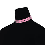 Sexy Punk Choker Leather Collar Chain Cosplay Gothic Necklace