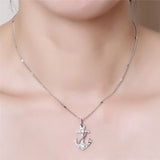 Bohemian Crystal Rhinestone Pendant Necklace