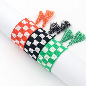 Women Vintage Ethnic Bracelet Bohemia Jewelry Braided Bracelets