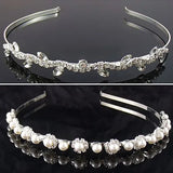 Bride Hair Accessories Rhinestone Pearls Hairbands