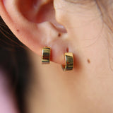 Delicate 925 Silver Hoop Earrings, Wedding Party Jewelry, No Stone