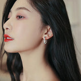 Opals Hoop Earrings for Party Girls