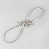Women's Metal Waist Chain Wild Big Cloud Elastic Spring Chain Waist Chain