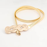 Women's Metal Waist Chain Wild Big Cloud Elastic Spring Chain Waist Chain