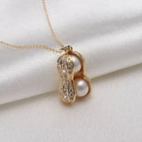 Freshwater Pearl Nelace Pendant Clavicle Chain