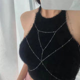 Women's Sexy Metal Waist Chain Bikini Body Chain