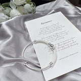 Silver Grid Pattern Open Bracelet