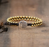 Bohemia Friendship Bracelet Womens Plated Beads String Braided Bracelets