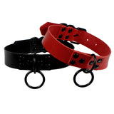 Sexy Rivet Metal Collar with Traction Rope