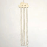 Wooden Cloud Baby Hair Clips Holder