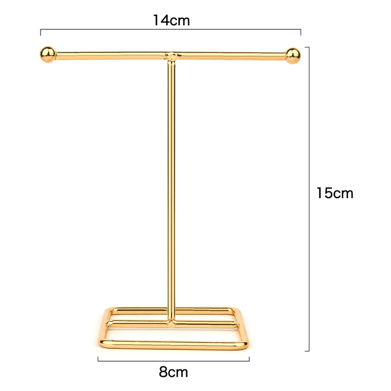 Wooden Bracelet Earring Holder Display Stand DIY Jewelry Organizer