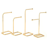 Wooden Bracelet Earring Holder Display Stand DIY Jewelry Organizer
