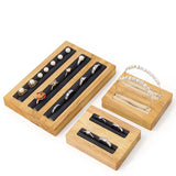 Wooden Jewelry Tray Organizer Storage Drawer Display Rack