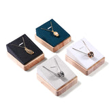 Wooden Pendant Necklace Display Stand Holder Jewelry Organizer