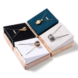 Wooden Pendant Necklace Display Stand Holder Jewelry Organizer