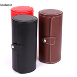 Couple Bracelet Jewelry PU Leather Box Watch Ring Display Case Storage