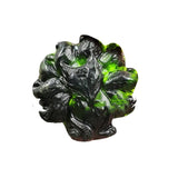 Xinjiang Hotan Dark Green Jade Nine-tailed Fox Pendant National Wind Joker