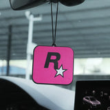 Yellow Muti-Pendant Car Key Holder Durable Key Strap Nylon Webbing