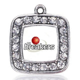 Zealand Breakers Basketball Charm Crystal Jewelry