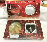 Santa Claus Wish Pearl Necklace Set Xmas Gift
