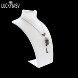 Mannequin Necklace Jewelry Pendant Display Stand Holder Retail