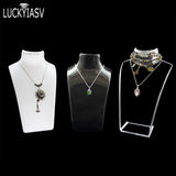 Mannequin Necklace Jewelry Pendant Display Stand Holder Retail