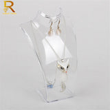 Mannequin Necklace Jewelry Pendant Display Stand Holder Show Decorate Retail