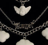 Angel Cloud Necklace Collarbone Chain Creative Ins Wind Jewelry