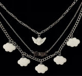 Angel Cloud Necklace Collarbone Chain Creative Ins Wind Jewelry