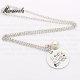 Witch Charm Necklace & Keychain Set