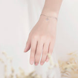 Chic 925 Silver Star Bracelet for Women