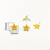 100pcs Acrylic Stud Earring/Christmas Tree Charm DIY