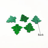 100pcs Acrylic Stud Earring/Christmas Tree Charm for Jewelry Making DIY
