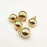 100pcs UV Round Charm Beads for Jewelry Making DIY Parts