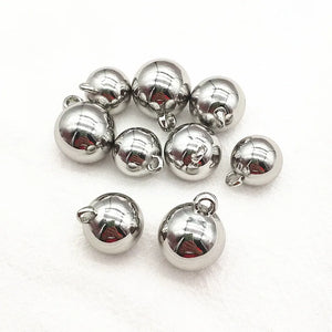 100pcs UV Round Charm Beads for Jewelry Making DIY Parts